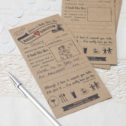 Picture of Advice For The Bride & Groom Cards