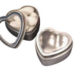 Picture of Heart Shaped Favour Tin