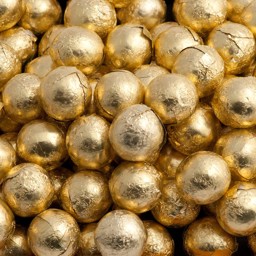 Picture of Gold Chocolate Foil Balls