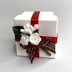 Picture of Red Tartan Box & Lid Favour
