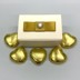 Picture of Ready Filled Ivory Silk Box Gold Favour