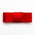 Picture of Ready Filled Ivory Silk Box Red Favour