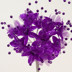 Picture of Regal Purple Silk Pillow Favour