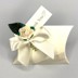 Picture of Ivory Silk Rose Pillow Favour