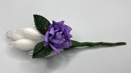 Picture of Rachetti Rose Spray Lilac Favour
