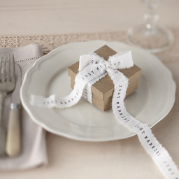 Picture of Frayed Ribbon - Just Married