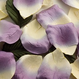 Picture of Paper Rose Petals in Lilac