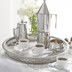 Picture of Party Porcelain Saucer Crackers in Silver