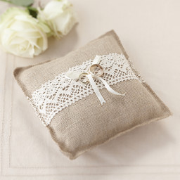Picture of Ring Cushion - Hessian