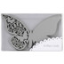 Picture of Something in the Air Butterfly Place Cards for Glass in Silver