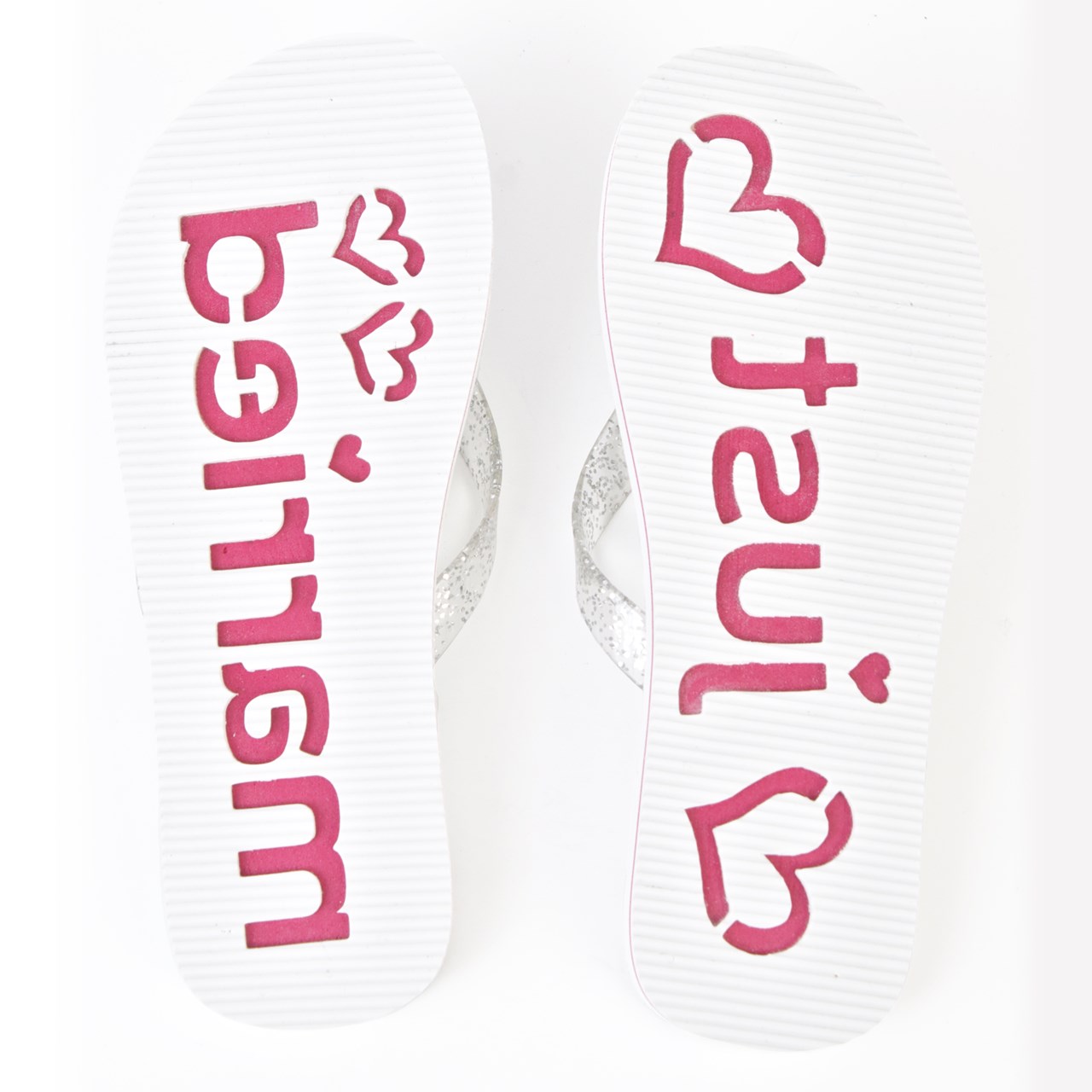 Just Married Flip Flops UK Wedding Favours