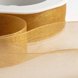 Show details for Organza Woven Edge Ribbon  Picture of Organza Woven Edge Ribbon