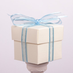 Show details for Satin Edge Organza with Metallic Trim Ribbon Picture of Satin Edge Organza with Metallic Trim Ribbon