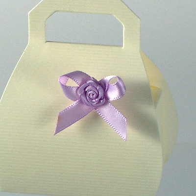 Picture of Satin Bow with Satin Rose