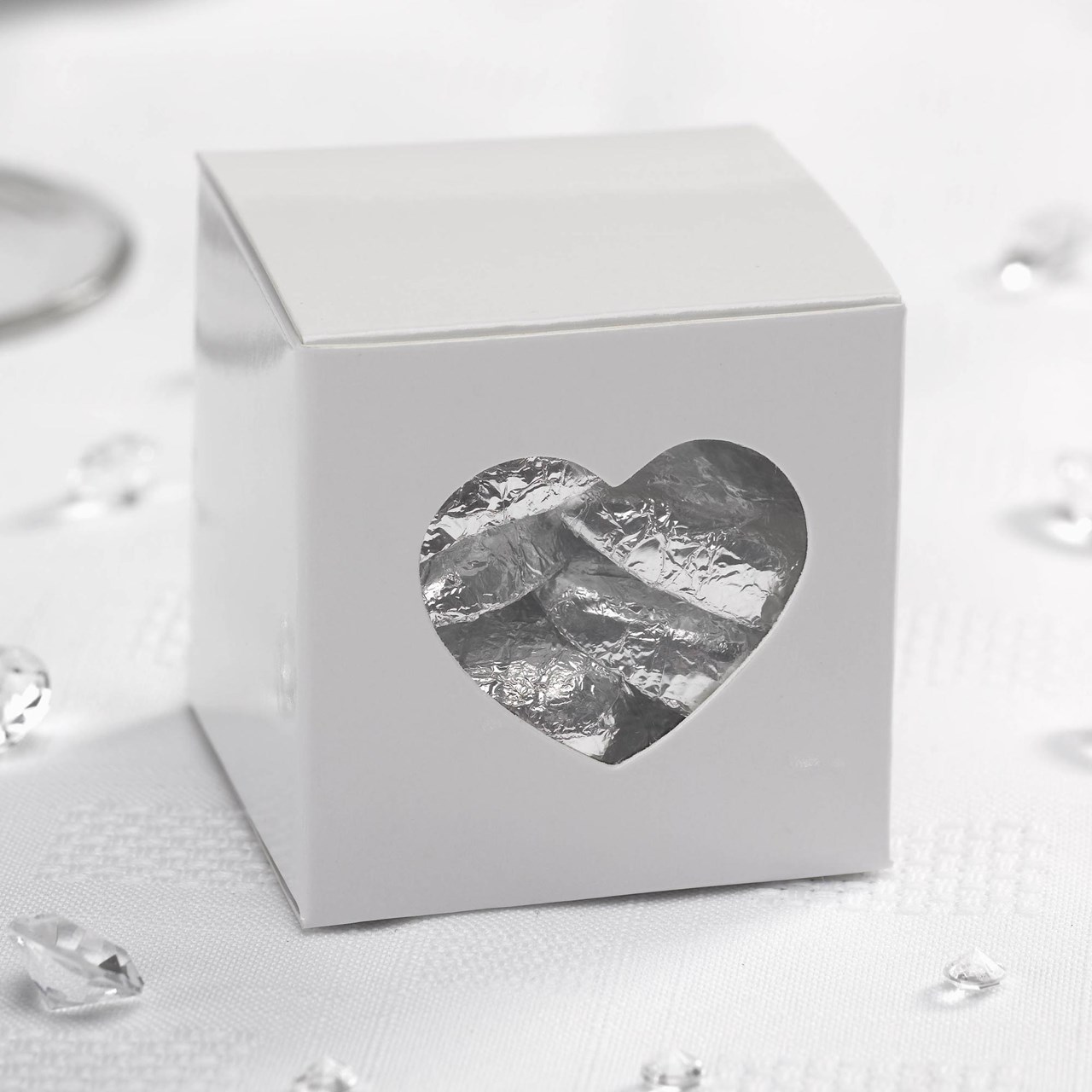 Picture of Clear Heart Favour Boxes