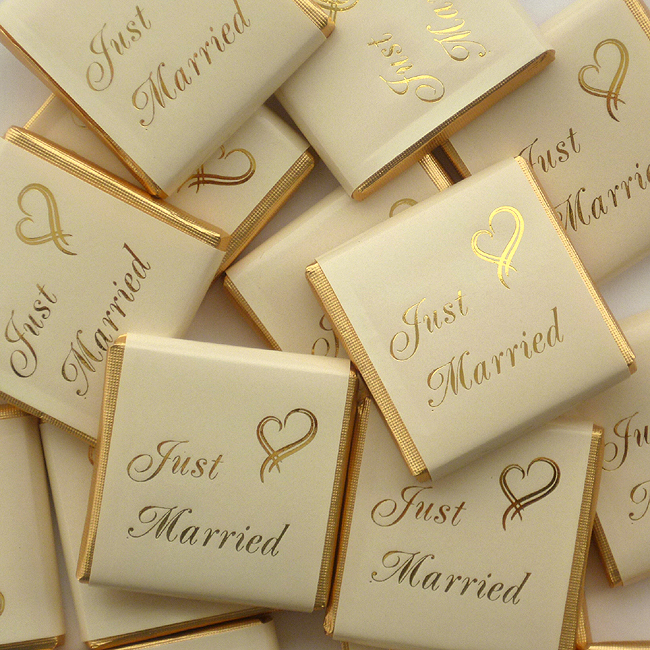 Picture of Just Married Chocolates