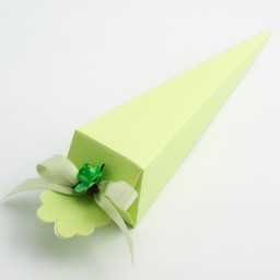 Picture of Green Silk Favour Box