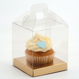 Show details for Clear Cupcake Holder Picture of Clear Cupcake Holder