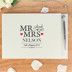Picture of Mr & Mrs Guest Book & Pen