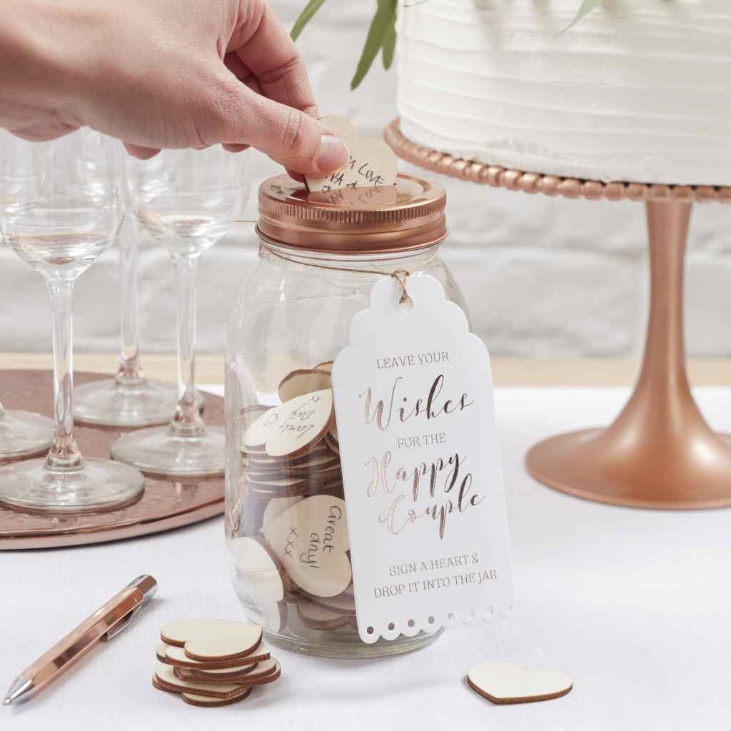 Picture of Wishing Jar Guest Book