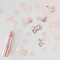 Picture of Team Bride Confetti - Rose Gold