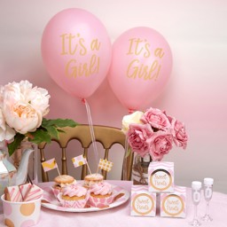 Picture of Pink Balloons - It's A Girl!