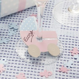 Show details for Glass Marker - Tiny Feet Picture of Glass Marker - Tiny Feet