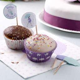 Picture of Cupcake Picks - Showered With Love