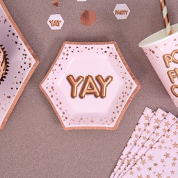 Show details for Small Paper Plates - YAY - Glitz & Glamour Picture of Small Paper Plates - YAY - Glitz & Glamour