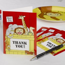 Show details for Dear Zoo Thank You Cards Picture of Dear Zoo Thank You Cards