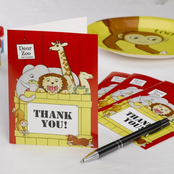 Picture of Thank You Cards - Dear Zoo