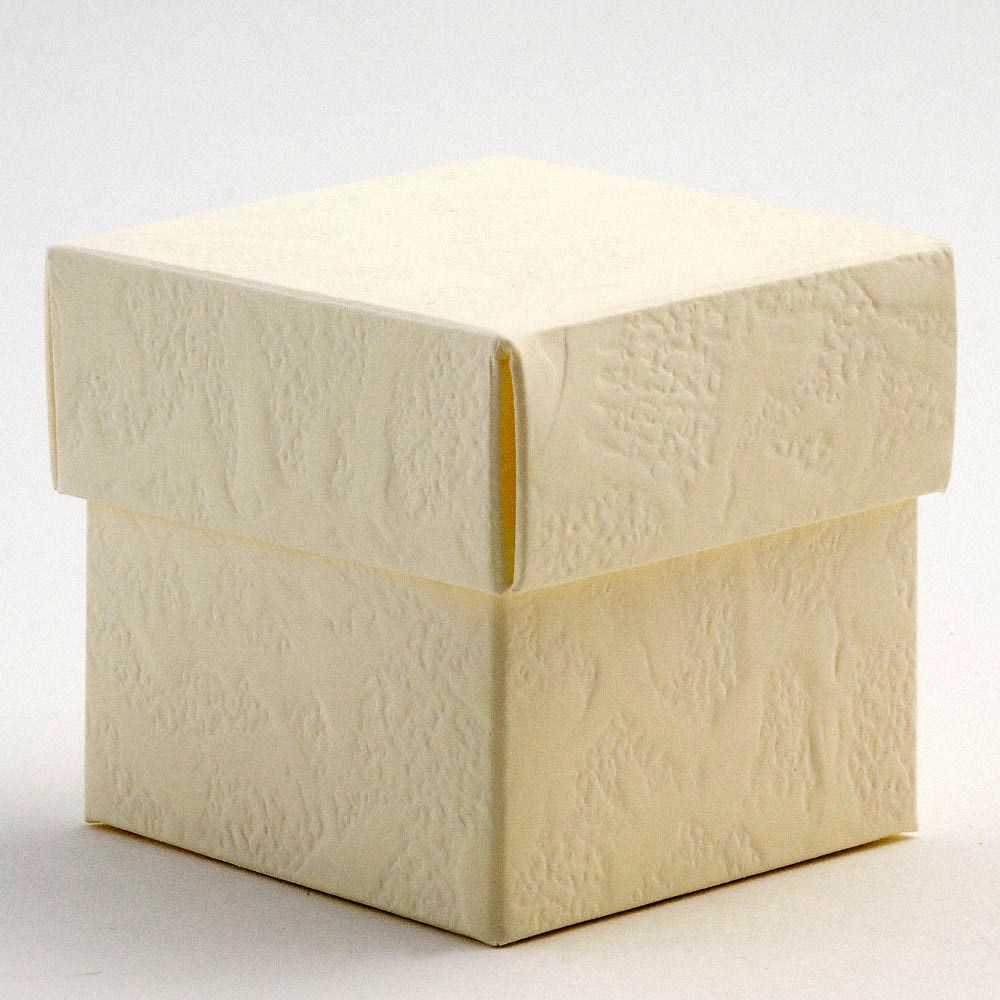 Picture of DIY Sorgente Square Box & Lid Matt Ivory