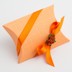 Picture of Orange Silk Favour Box