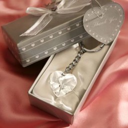 Picture of Crystal Heart Key Chain