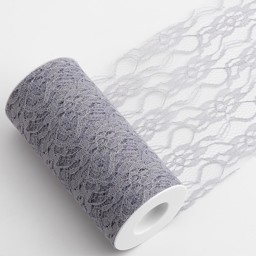 Picture of Vintage Lace on a Roll Silver 15cm x 10m