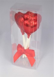 Show details for Chocolate Heart Lolly Gift Box Picture of Chocolate Heart Lolly Gift Box