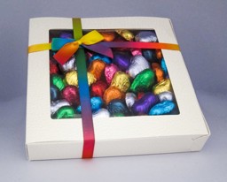 Picture of Rainbow Chocolate Hearts Gift Box