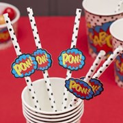 Picture of Pop Art Paper Straws