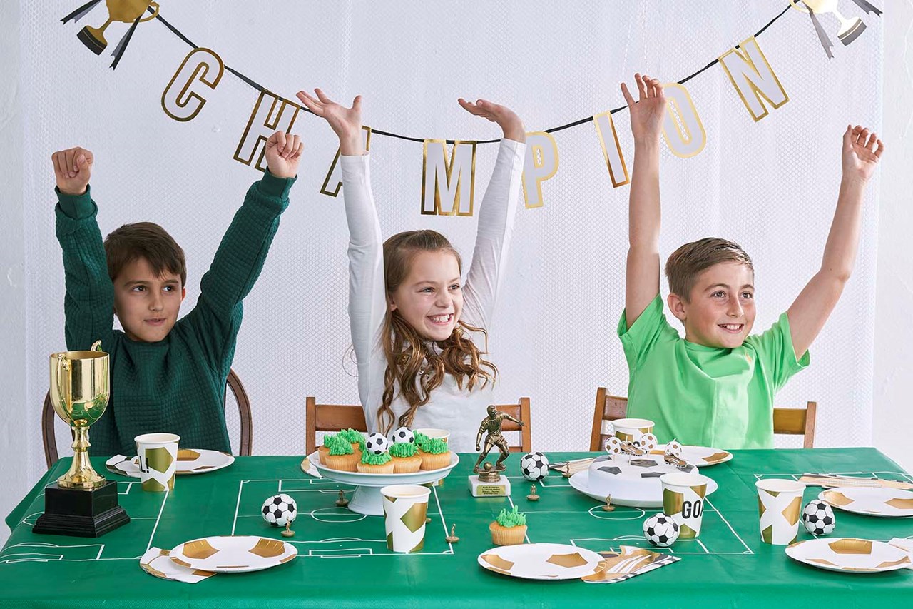 Picture of Football Paper Table Cover