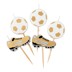 Picture of Football Birthday Cake Candles