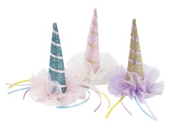 Show details for Unicorn Sparkly Party Hats Picture of Unicorn Sparkly Party Hats