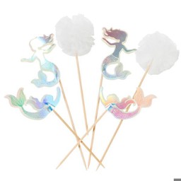 Show details for Mermaid Cake Toppers Picture of Mermaid Cake Toppers