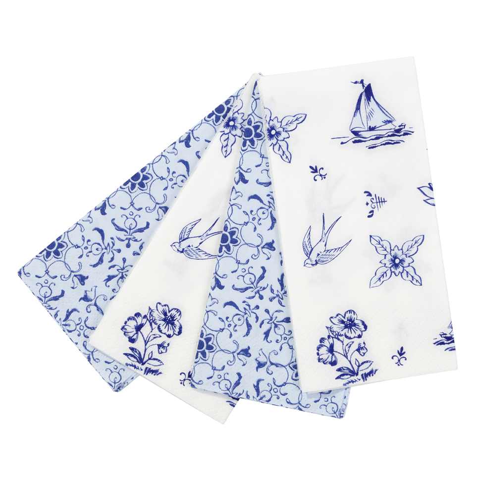 Picture of Party Porcelain Paper Napkins