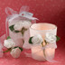 Picture of White Rose Candle Favour