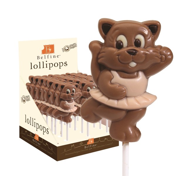 Picture of Belgian Chocolate Ballerina Cat Lolly