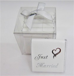 Show details for VEGAN Just Married Favour Box Picture of VEGAN Just Married Favour Box