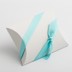 Picture of White Linen Favour Boxes