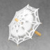 Picture of White Wooden Parasol 