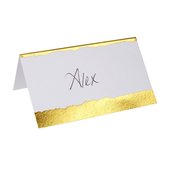 Picture of Dipped in Gold Place Cards