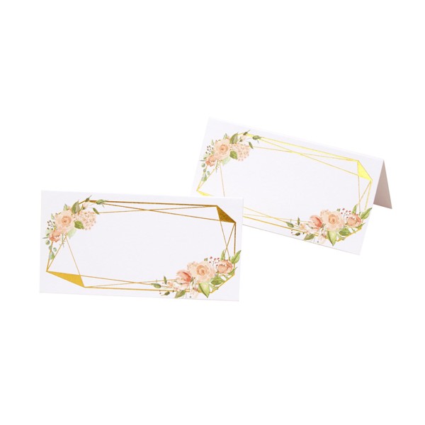 Picture of Geo Floral Place Cards